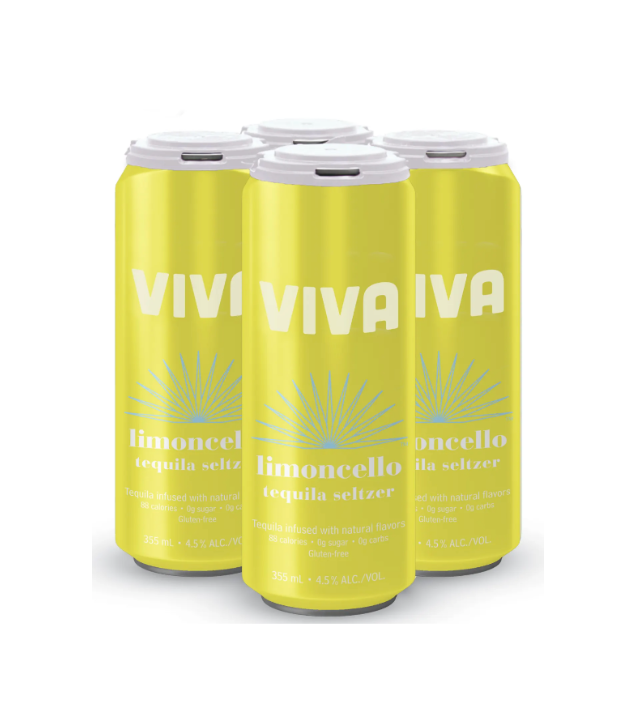Viva Tequila Seltzer Limoncello – Viva Beverages